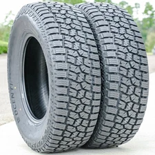 2 Tires Dcenti DC88 AT Semi-Steel LT 245/75R16 Load E 10 Ply A/T All Terrain
