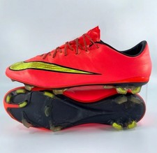 NIKE MERCURIAL VAPOR X ELITE FG HYPER PUNCH/GOLD/BLACK Size 9 US World Cup