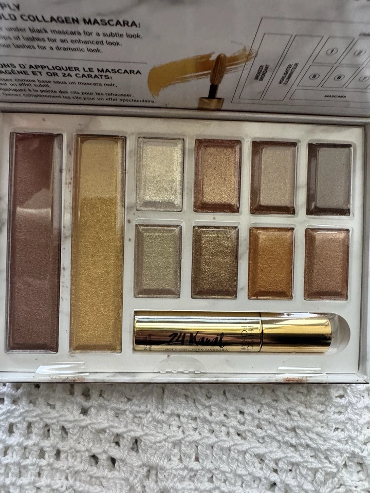 NEW Physicians Formula The Gold Vault 24-Karat Gold Collagen Face Palette - Image 4 of 4