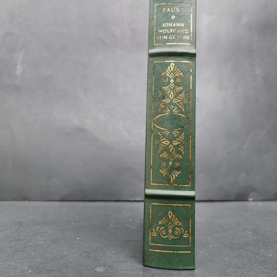 Franklin Library: FAUST by Johann Wolfgang Von Goethe Parts 1 and 2 - Imagem 4 de 4