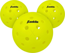 Franklin Sports X-40 Outdoor Pickleballs - Official Ball of USA Pickleball, APP