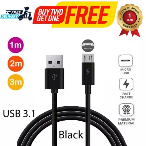 Super Fast Micro USB Charger Cable For Wireless Mini Bluetooth Portable Speaker - Picture 3 of 10