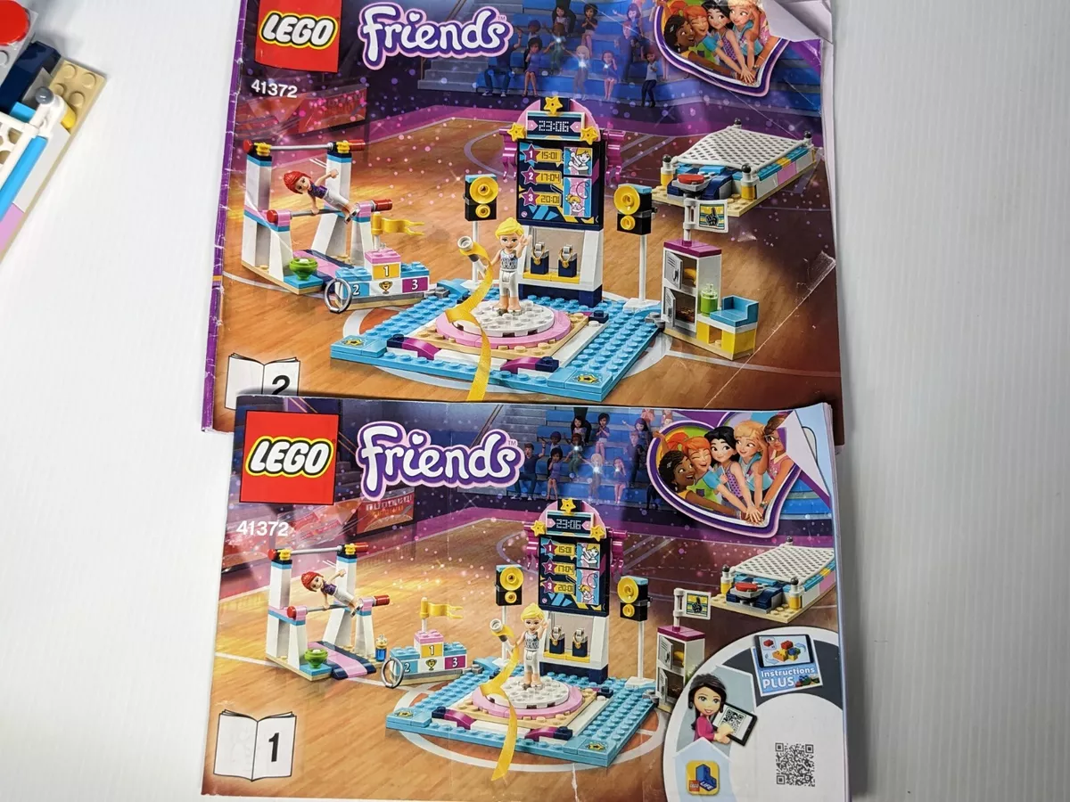 LEGO FRIENDS 41372 Stephanie s Gymnastics Show with Instructions