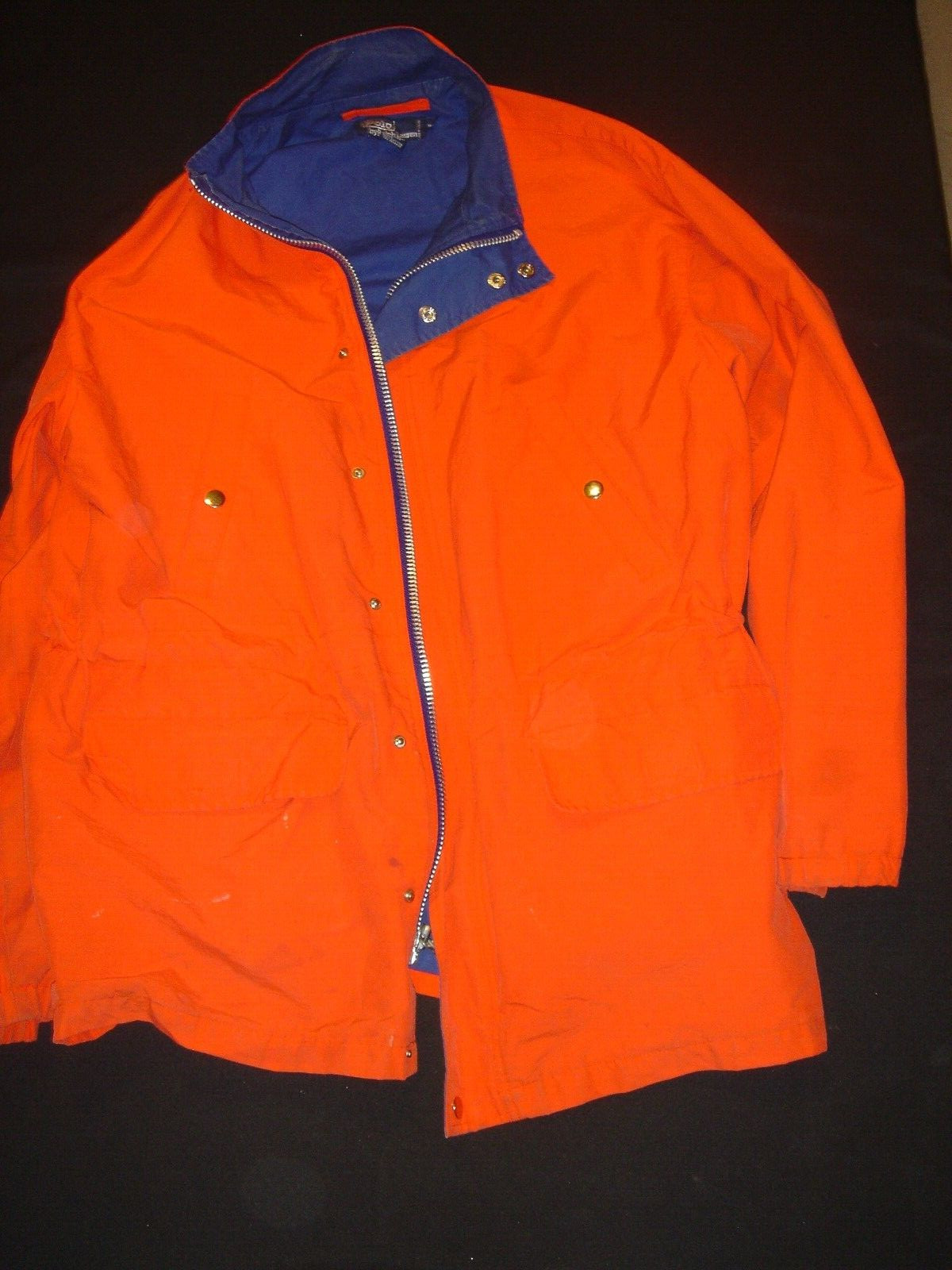 Polo Ralph Lauren Red Vintage Windbreaker Jacket Gem