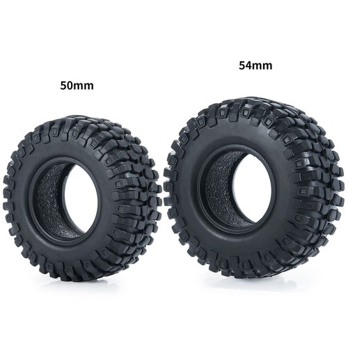 1.0'' Tires & Beadlock Wheel Rims for 1/24 RC Crawler Car Axial SCX24 Model Car - Picture 59 of 60
