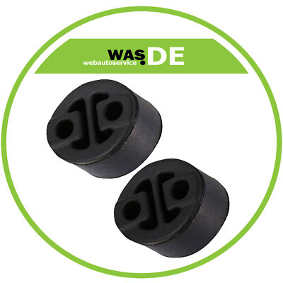 2x Auspuff Gummi Auspuffhalter MAZDA MX-5, 6, 323 F, Toyota Endtopf/Mitteltopf