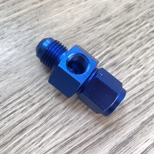 6 AN Straight Fitting Adapter AN6 Male to Female 1/8" NPT Gauge Port Fuel Hose