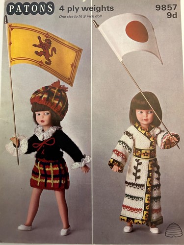 Fashion Doll Clothes Knitting Patterns. Assorted Patterns Used. - Picture 10 of 53