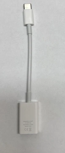 Original Apple - Adaptador USB-C a USB MJ1M2AM/A Modelo # A1632 Blanco - Imagen 5 de 9