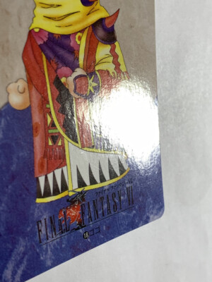 Gogo FINAL FANTASY VI FF6 SQUARE ENIX japanese 1994 card Japan