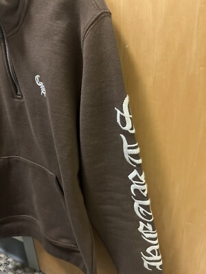 【CHROME HEARTS】 SLO RIDE 1 2 ZIP ハーフジップスウェット Chrome Hearts - クロムハーツ Y NOT SLO RIDE 1 2 ZIP ロゴ刺繍