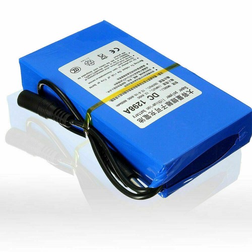 Nuevo paquete de baterías súper recargable portátil de 12 V con cargador de CA para cámara de CCTV - Imagen 49 de 53