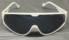 Vintage Suncooler Coca-Cola Coke White Sunglasses