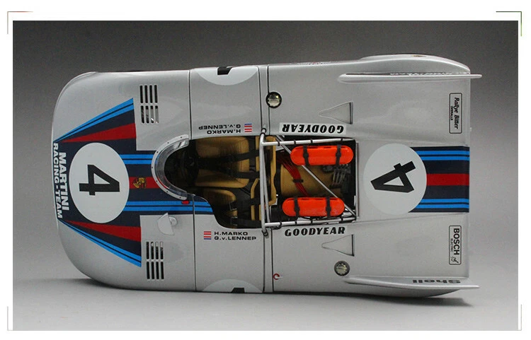 Autoart 1:18 Porsche 908/3 alloy1971 Nurburgring alloy car
