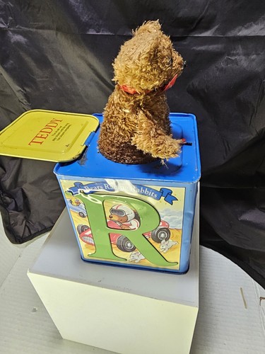 Vintage 2002 Schylling Bär in einer Box, Teddybär Jack in der Box. - Bild 6 von 6