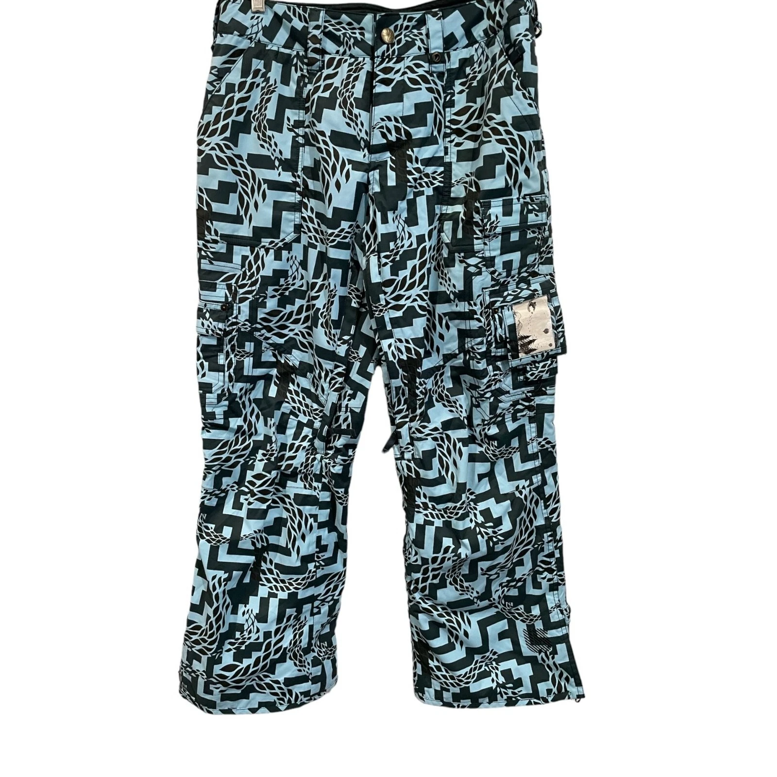 burton dry ride lucky geometric pants