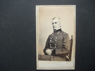 ROBERT ANDERSON U.S. GENERAL CARTE DE VISITE ALBUMEN FOTOGRAFIE K. ANTHONY N.Y.