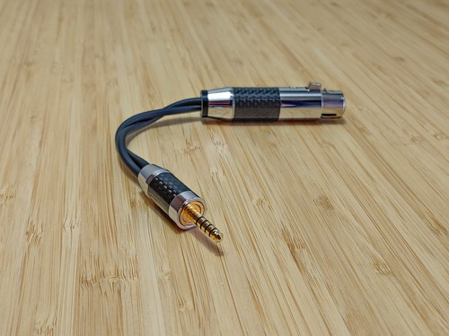 Adaptador de cable de audio balanceado de audio de alta gama 4,4 mm TRRS TRRS a 4 pines XLR hembra - Imagen 6 de 7