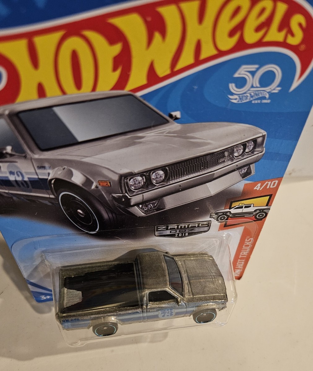 Hot Wheels Datsun 620 Zamac - Édition Limitée Walmart 2018 - Boîte Neuve - Modèle 1:64