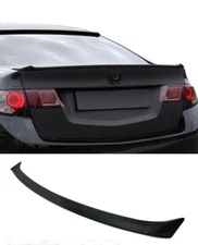 MATTE BLACK Wing Lip Splitter TRUNK Lid SPOILER for Acura TSX 09 10 11 12 13 14