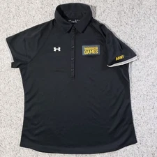 Department of Defense Warrior Games Army Shirt Womens XL Under Armour Black Polo