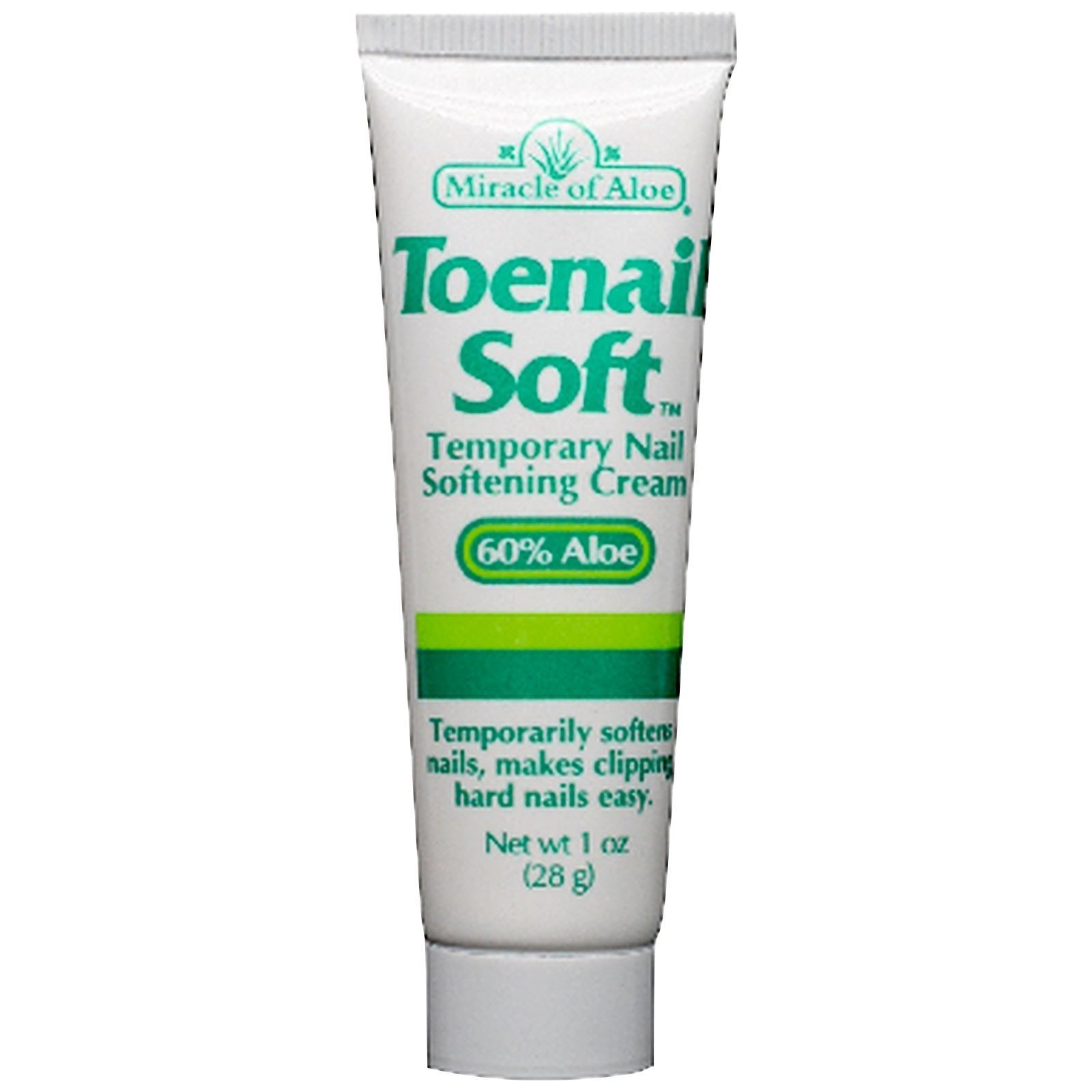 MIRACLE OF ALOE Toenail Soft Nail Softening Cream 60 pure Aloe gel