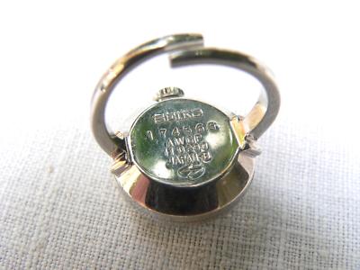 Montre-Bague Seiko Vintage Années 70 - Mécanique, 17 Rubis, Réf. AWGP 11-0290 - Fonctionne