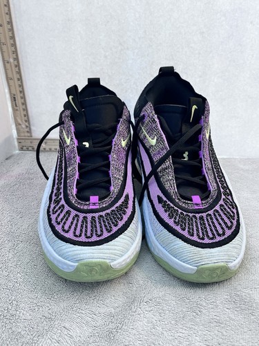 Nike Men’s Cosmic Unity 3 Basketball Black Purple/Yellow Size 8.5 Condition 9/10 - Picture 2 of 6