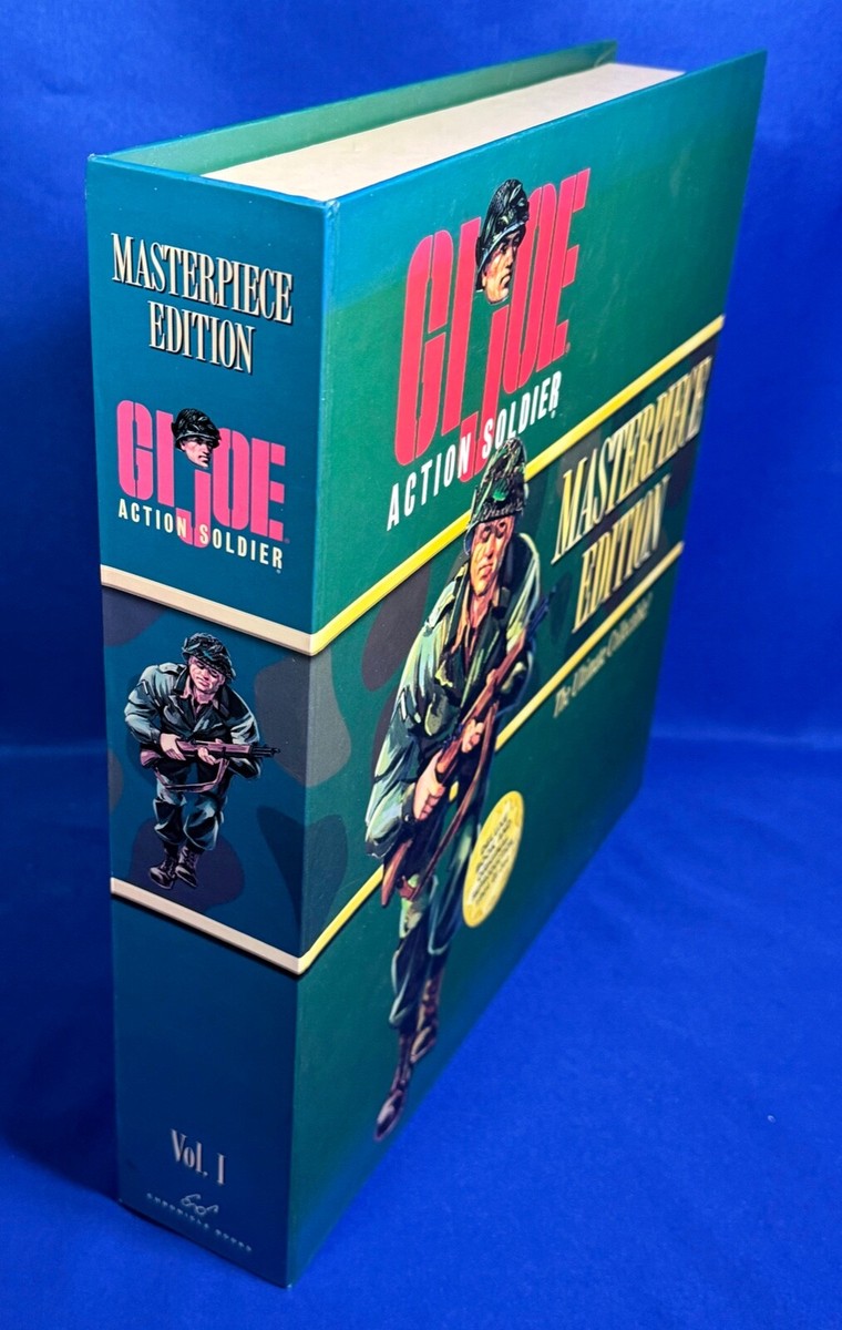 ACTION SOLDIER GI Joe MASTERPIECE EDITION Figure & Book ORIGINAL