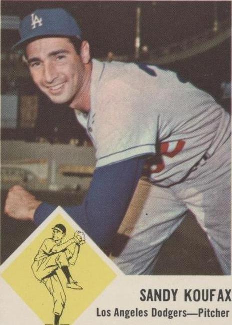 1963 Fleer - Sandy Koufax #42 - 1 of 1