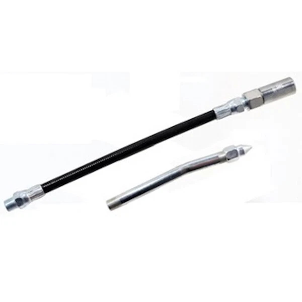 Pistola Ingrassatore manuale a leva tubi testine grasso sfuso o cartuccia 500 Gr - Immagine 4 di 4