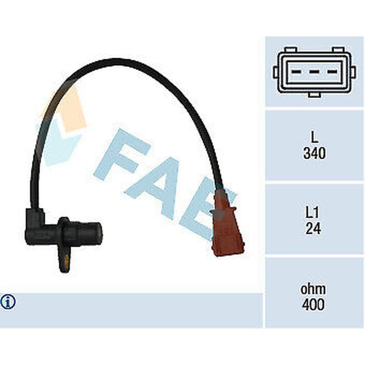 79033 FAE SENSOR, CRANKSHAFT PULSE FOR CITROËN FIAT LANCIA PEUGEOT