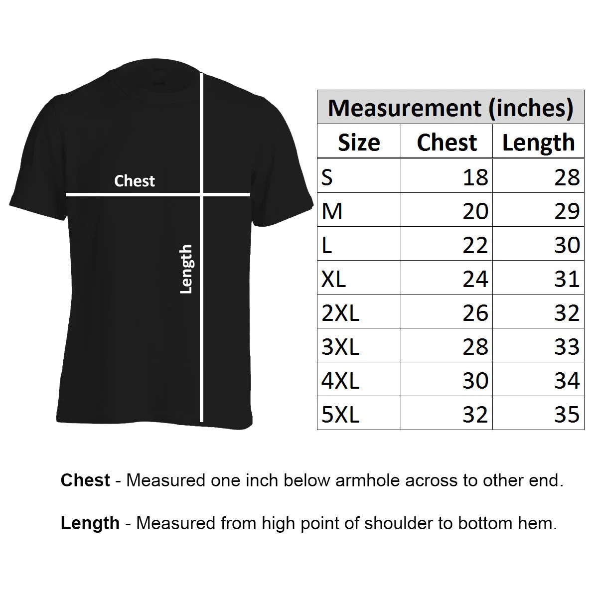 T-Shirt Sizing and Buyer Guide