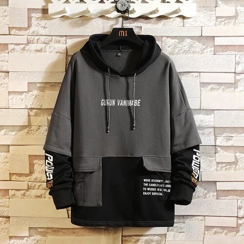 Japanese Streetwear Thick Black Jackets Korean Hip Hop Diamond