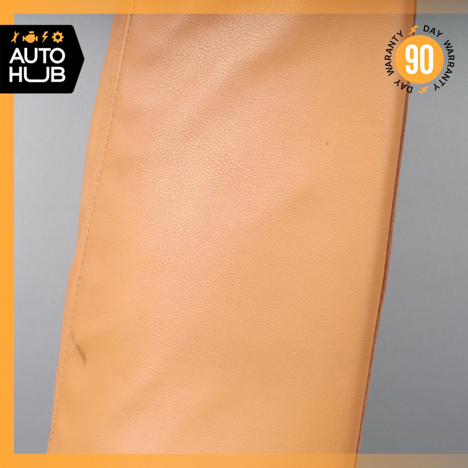 03-08 Maserati Quattroporte M139 Rear Left Side Seat Side Bolster Brown OEM