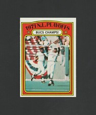 1972 Topps #221 Playoffs Bucs Champs  ~ Set Break ~~ High Grade!