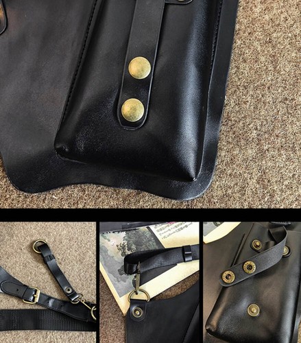 1X Bolso de Hombro Ajustable Antirrobo para Axilas Cuero PU Cartera Funda Bolso EE. UU. - Imagen 7 de 7