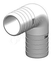 Trudesign Schlauchverbinder 90 Grad Weiß 38Mm