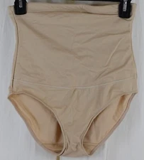 Maidenform Women's High-Waisted Shapewear Underwear Latte Size Medium