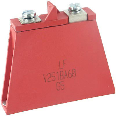 1PC LITTELFUSE V251BA60 Varistor, 250 VAC/330 VDC, 620 V, Metal Oxide, 10000 pF