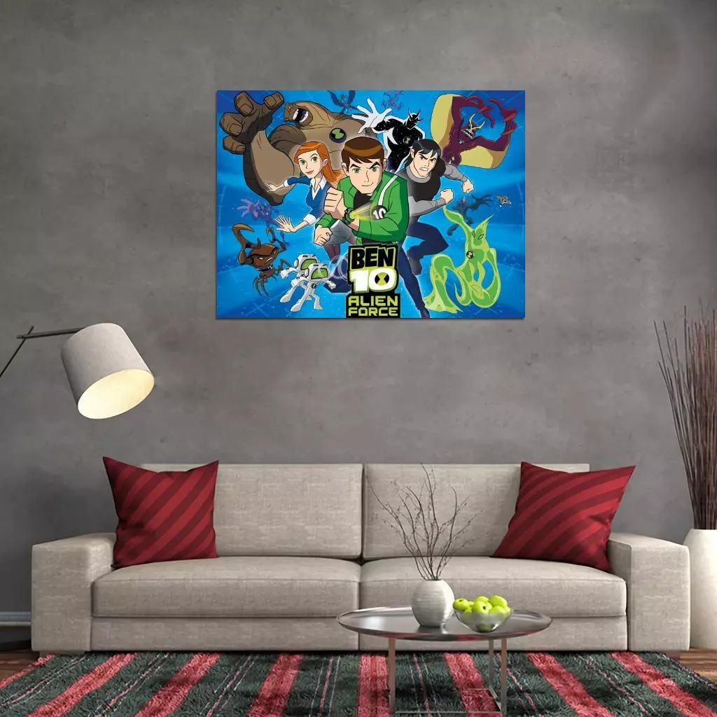 Fotomurais Painéis Decorativos Infantís - Ben 10 Alien Force