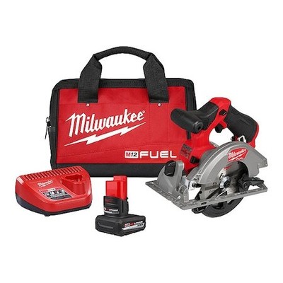 Milwaukee Tool 2521-21Ho Cordless Circular Saw Kit,5 3/8'',12V