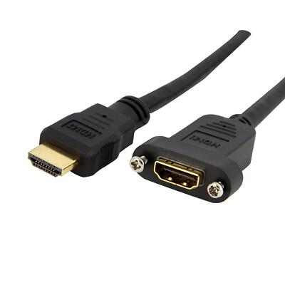 StarTech.com Standard HDMI Kabel für 91 cm Panelmontage - F/M (HD KABEL