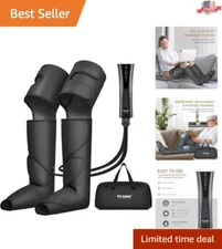 Premium Leg and Foot Massager for Circulation and Relaxation - 3 Modes, 3 Int...