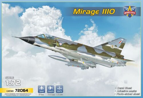 1/72 Modelsvit #72064 - Mirage III O Intercepteur - Photo 1/7