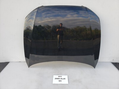 #ad ✅ 2008 2012 OEM Audi A5 S5 8T Hood Bonnet Panel Shell Black $250.00