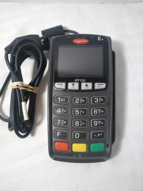 2 Ingenico Ipp350 Credit Card Pin Pad Reader USB Swiper Msr 100 For 
