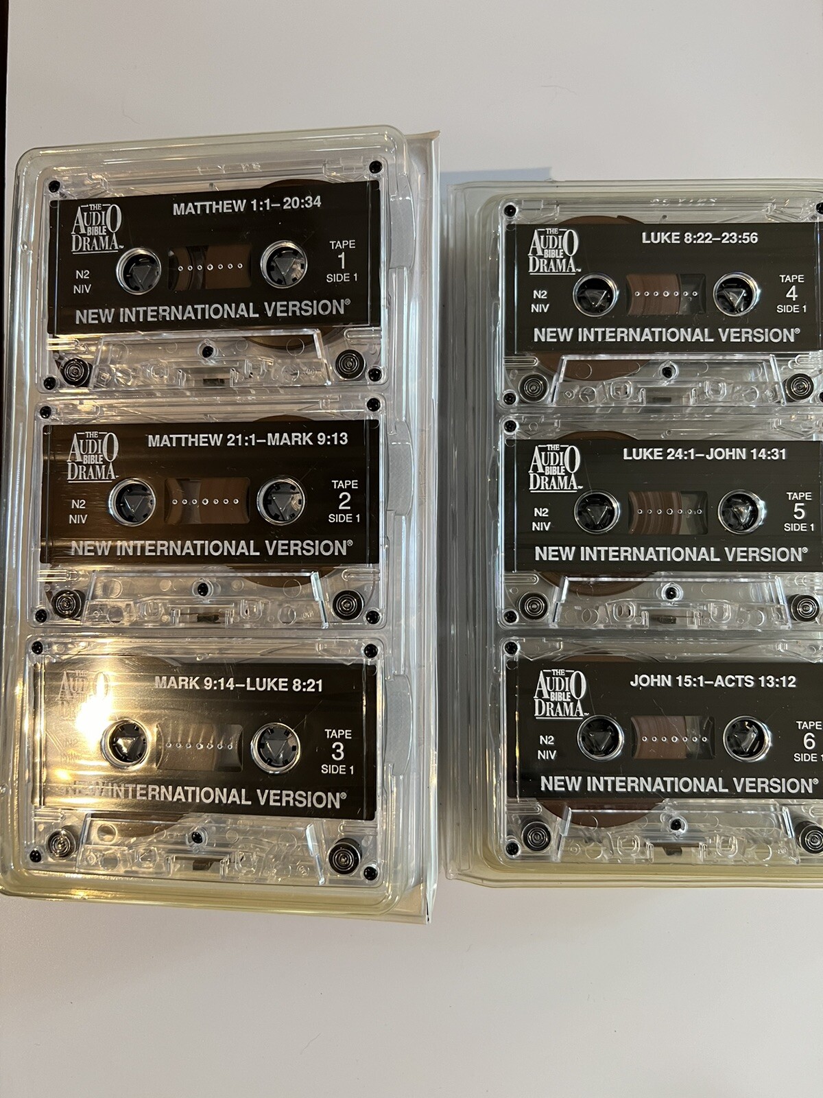 The Bible New Testament Faith Comes By Hearing NIV 12 Set Cassette
