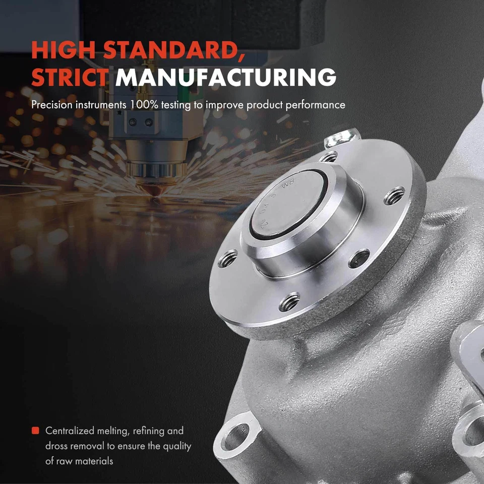 Bomba de agua del motor con junta para Mercedes-Benz W140 W220 R129 CL600 S600 SL600 Foto 3 de 4