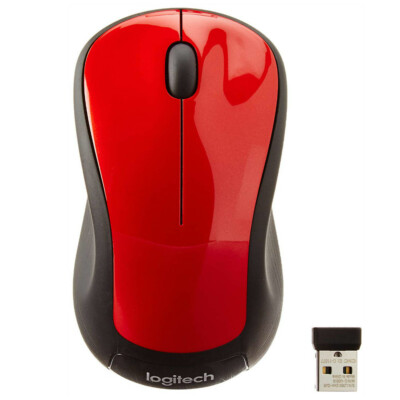 Logitech M310 Wireless Mouse for PC/Mac Red
